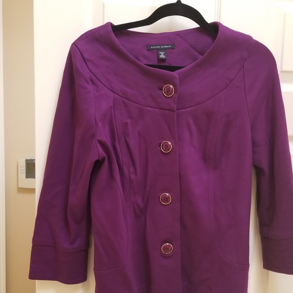 Tall medium Banana Republic stretch jacket
